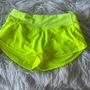 BRAND: Lululemon    SIZE: 2    COLOR: Highlight Yellow